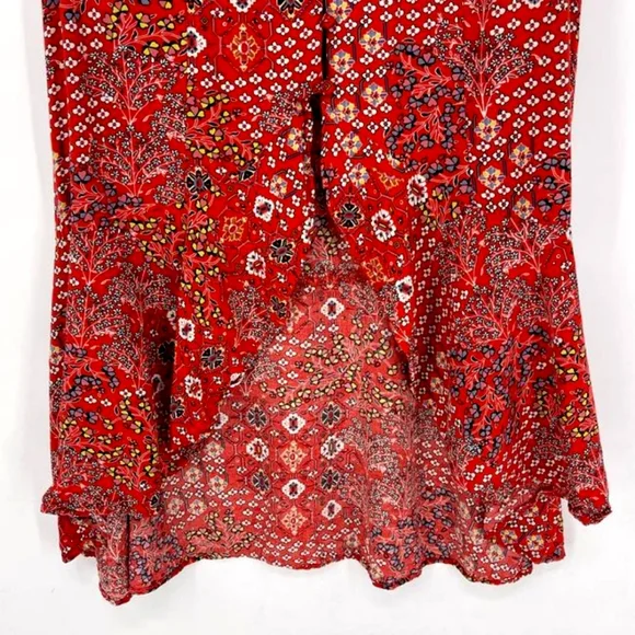 Abel The Label Lola Hi-Lo Floral Boho Dress. Anthropologie - Picture 10 of 13